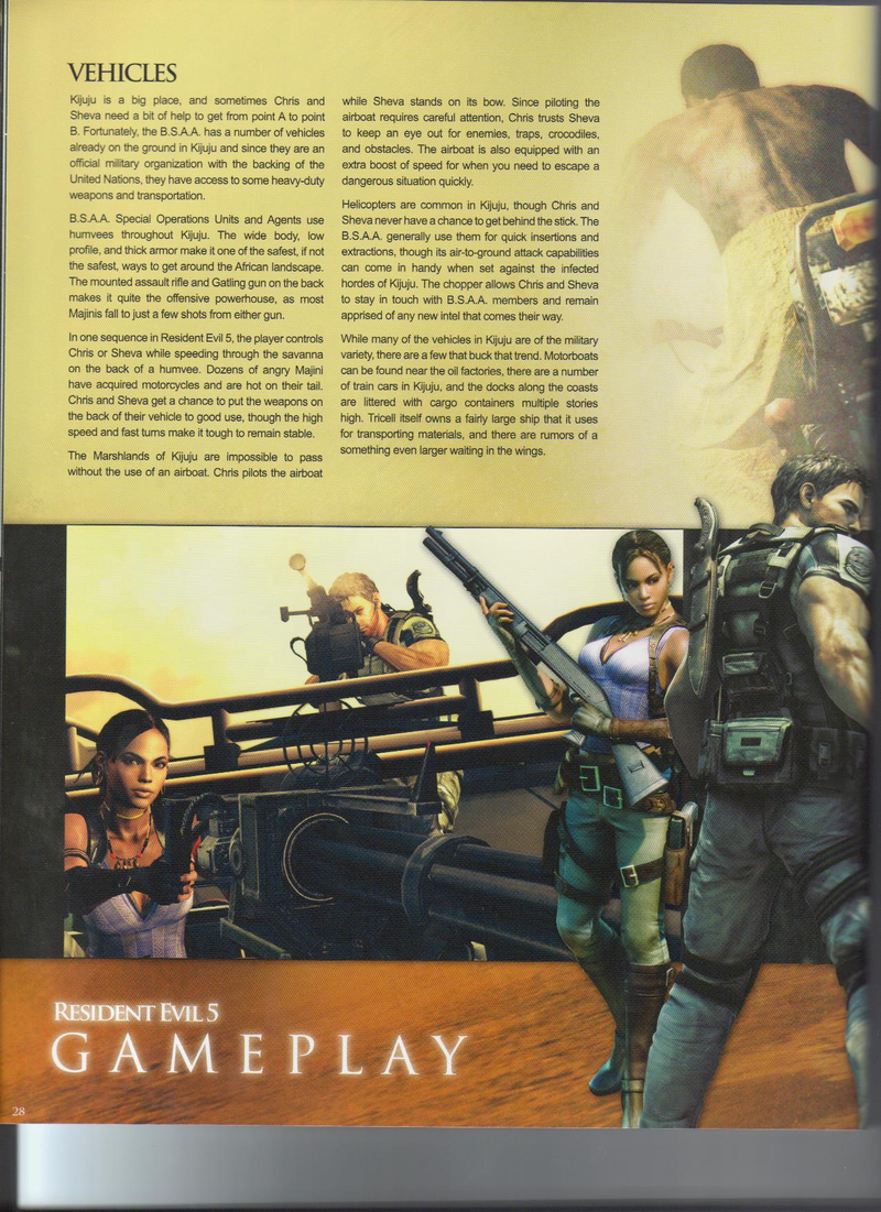 Illustration for article titled Resident Evil 5 Declassified Packed With RE Background, Details
